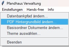 Pfandhaus Software Screenshot 5